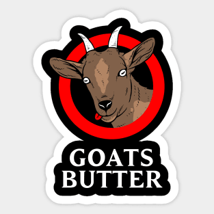 Goats Butter Sticker